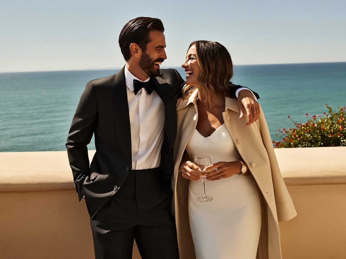 Marco and Olena, a couple matched by Mr.Gatsby